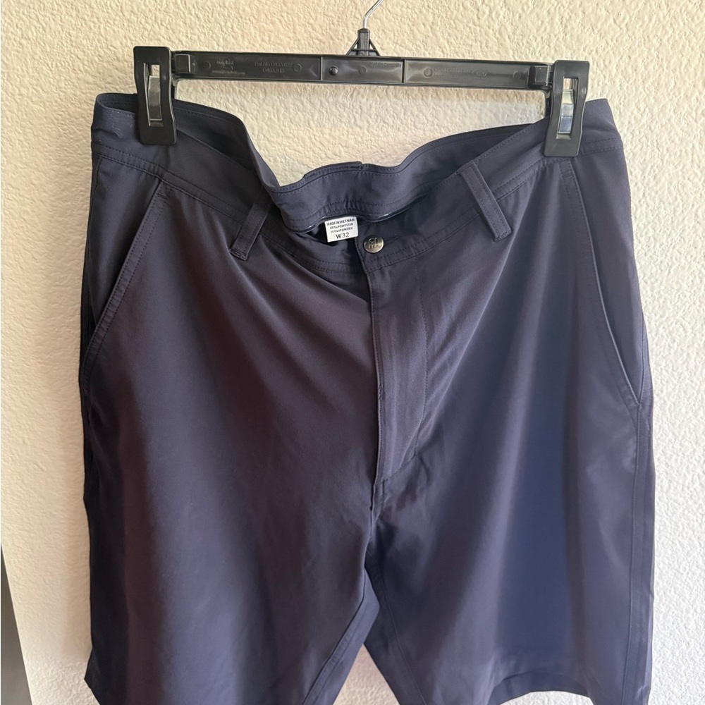 Men's Navy FJ Golf Shorts